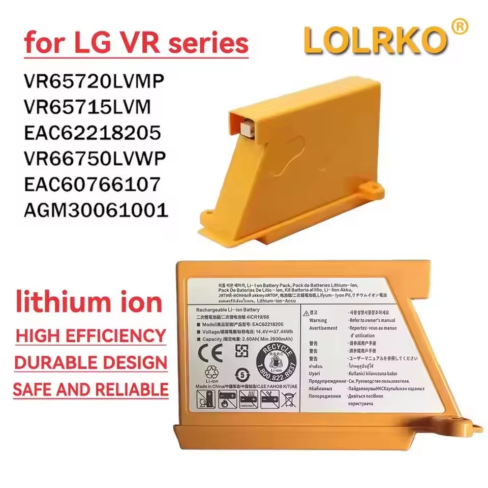 4S Lipo Battery 14.8V 6000Mah - Nieuw Verbeterde Robotstofzuiger Batterij 5000mAh voor