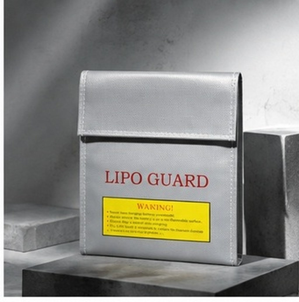Lipo Battery Fireproof Safety Charge Box - 18x23cm Robuuste, brandvertragende veiligheidszak voor het