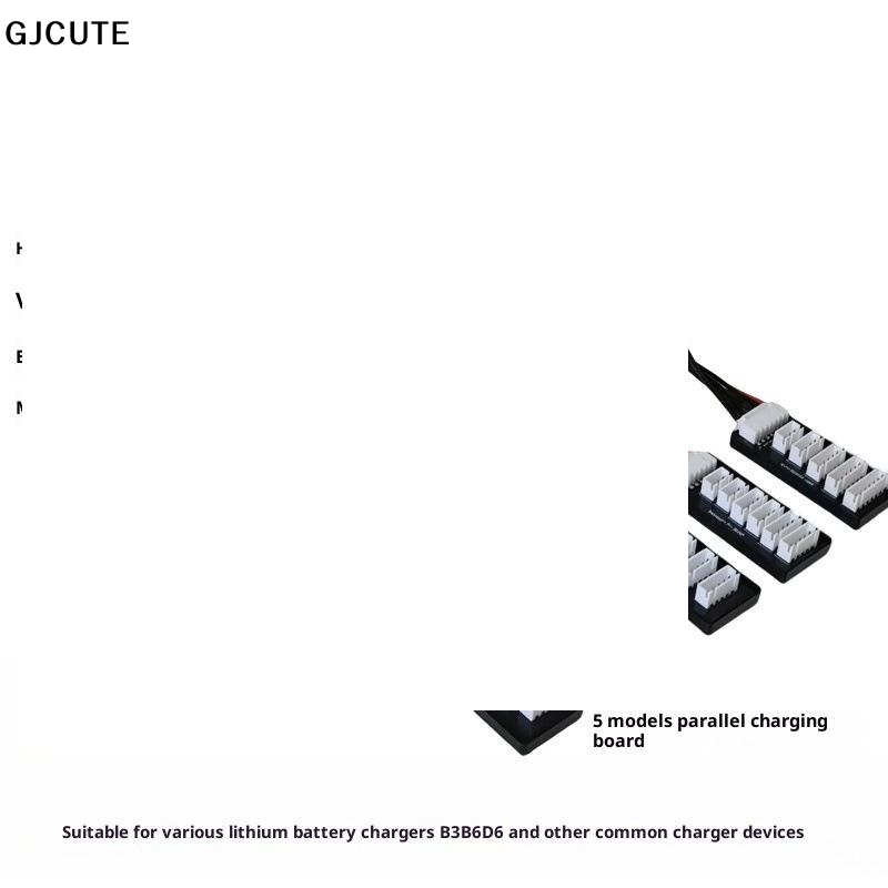 12S Lipo Battery Balancing Board - 1 Set RC Batterijlader B6AC Parallelle