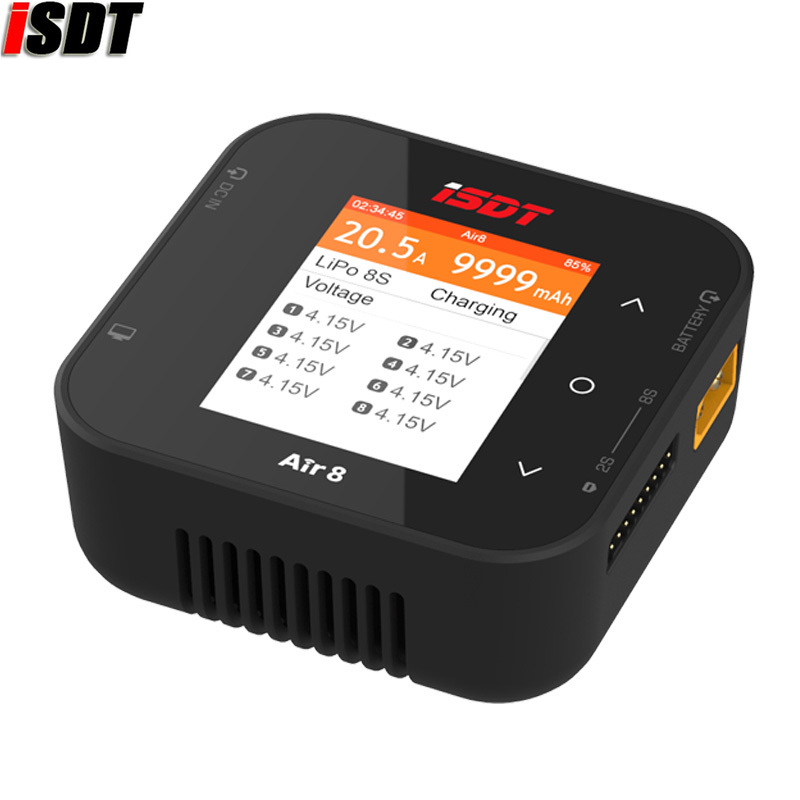 Isdt Air8 8S Lipo Charger - ISDT Air 8 Smart Charger voor