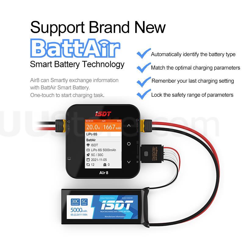Nieuwe ISDT Air8 Lipo power Ba - Isdt Air8 8S Lipo Charger recensie en prijs