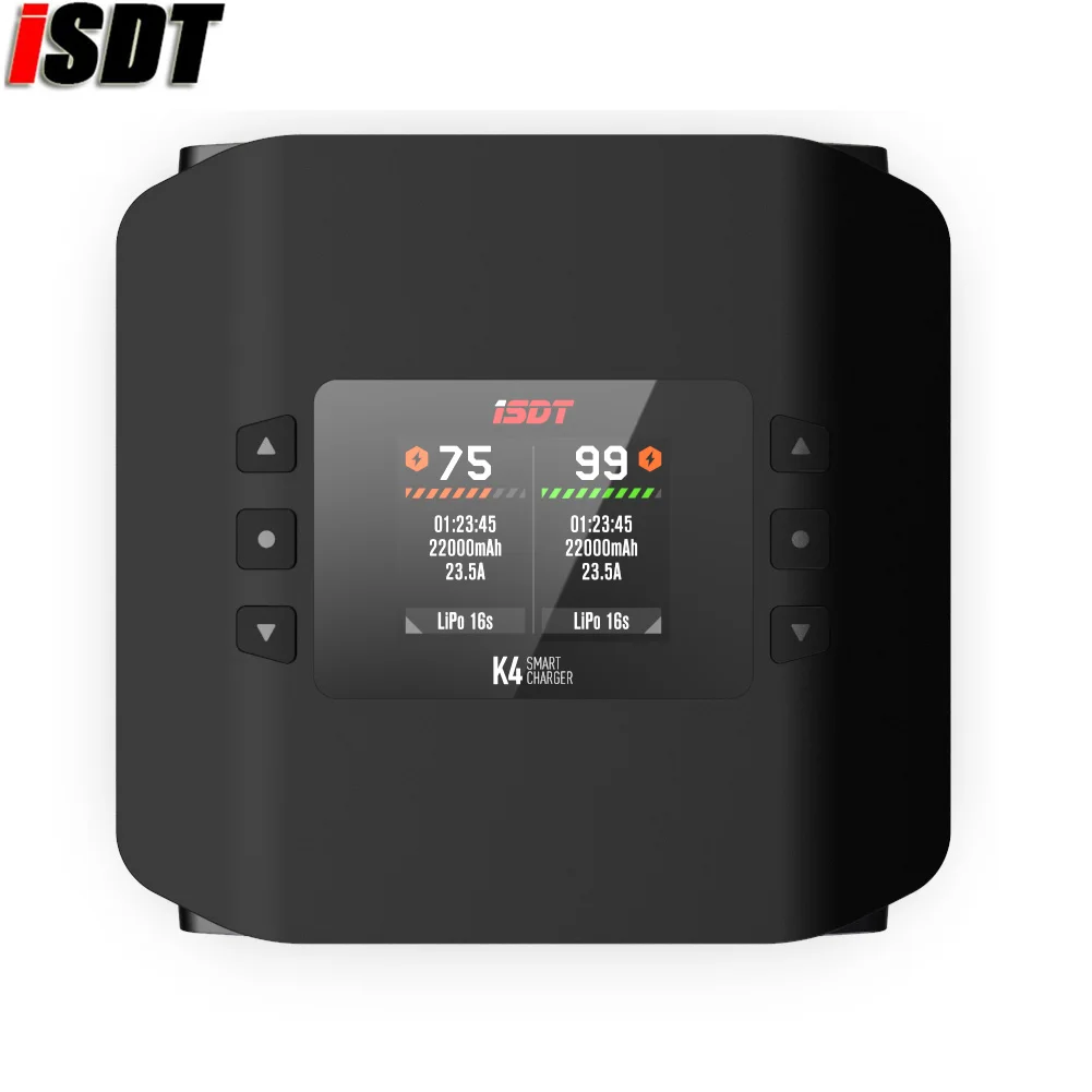 K4 dubbele batterijlader AC 40 - Isdt K4 Dual Lipo Charger recensie en prijs