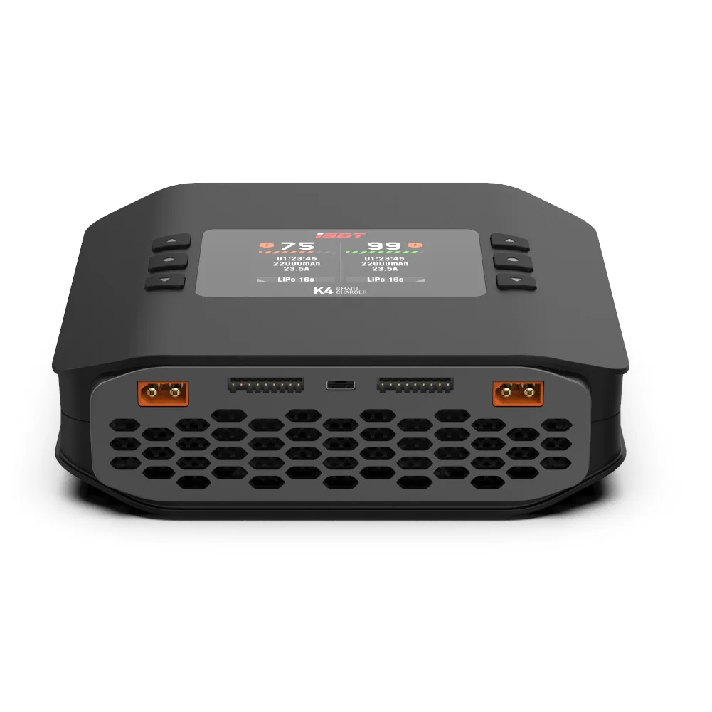 K4 dubbele batterijlader AC 40 - Isdt K4 Dual Lipo Charger recensie en prijs