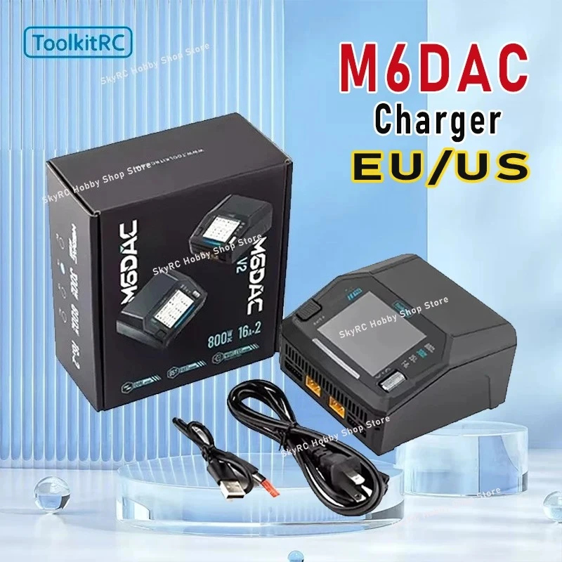 ToolkitRC M6DAC V2 Dual Channe - Toolkitrc M6Dac Smart Charger recensie en prijs