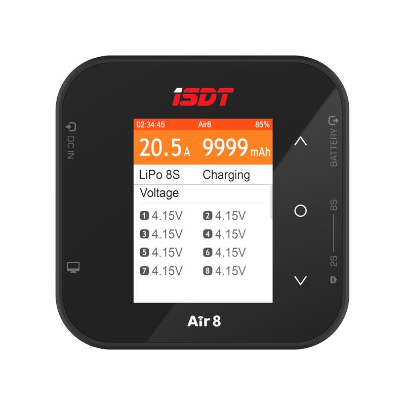 ISDT Air 8 Smart Charger voor  - Isdt Air8 8S Lipo Charger recensie en prijs