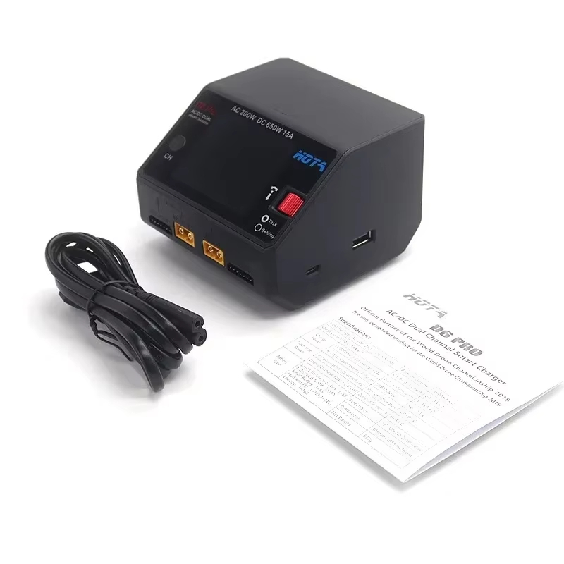 HOTA D6 Pro Dual Channel Oplad - Hota D6 Pro Dual Lipo Charger recensie en prijs
