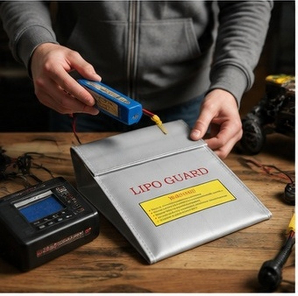 18x23cm Lipo Veiligheidszak Vl - Lipo Battery Fireproof Safety Charge Box recensie en prijs