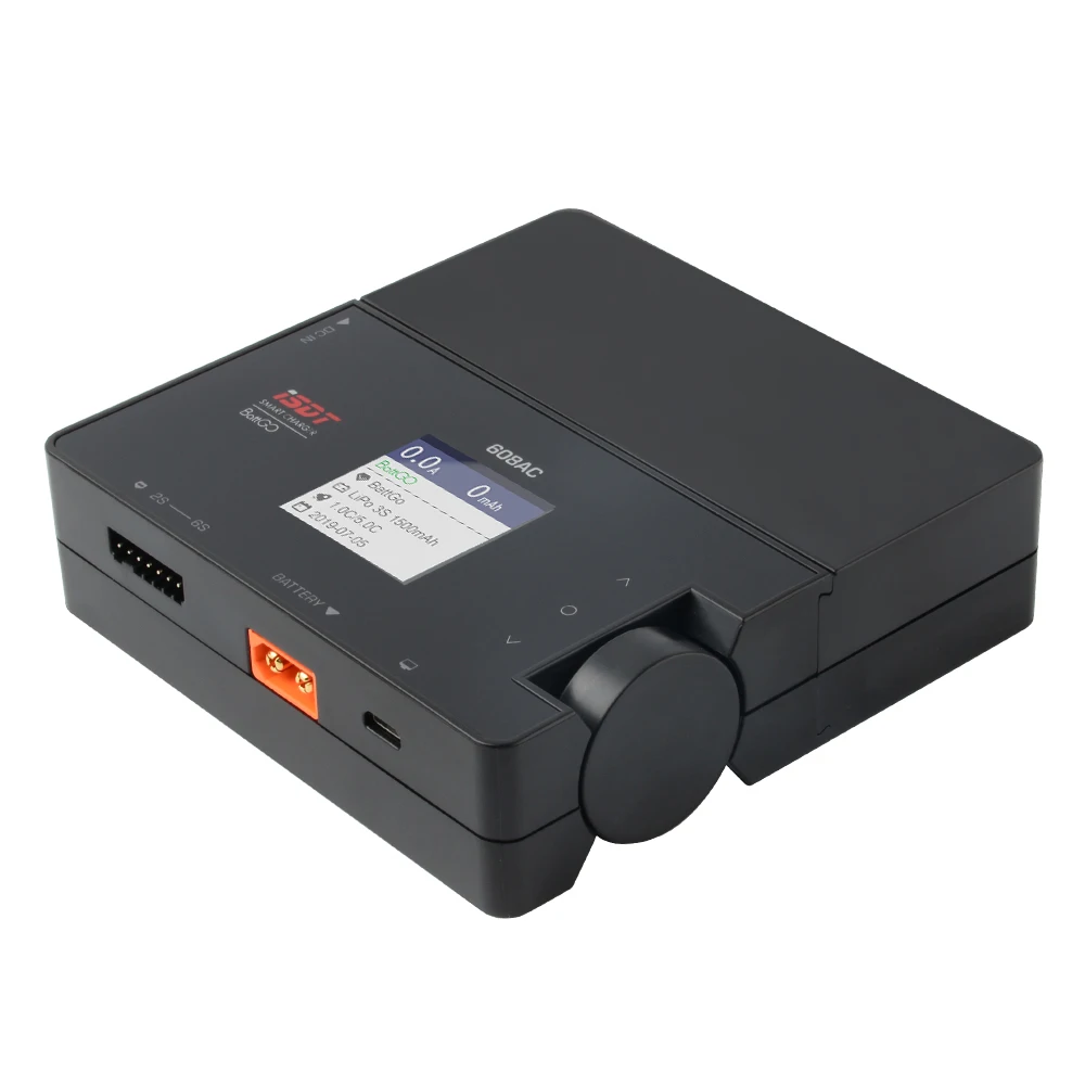 ISDT 608AC AC 50 W/DC 200 W 8A - Toolkitrc M6Dac Smart Charger recensie en prijs