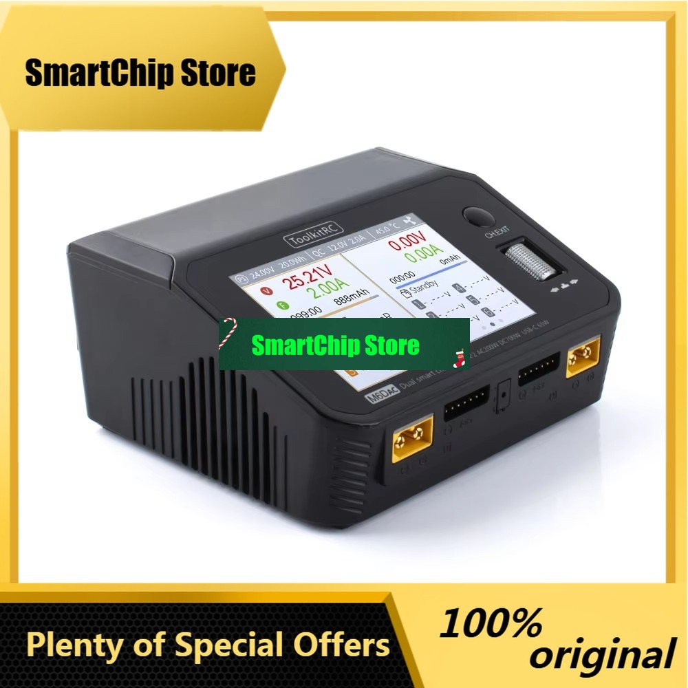 SmCpToolkitRC M6DAC Dual Chann - Toolkitrc M6Dac Smart Charger recensie en prijs