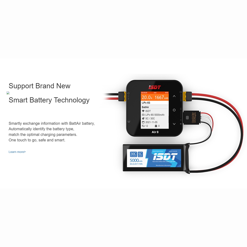 Nieuwe ISDT Air8 Lipo Power Ba - Isdt Air8 8S Lipo Charger recensie en prijs